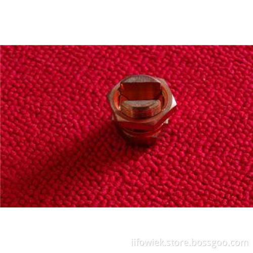 Polishing Copper Electric Power Fittings From Investment Ca